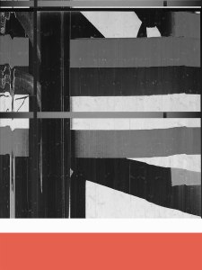 Painting after Wade Guyton ink and acrylic on canvas 36 x 48 in 2018