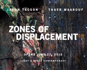 Zones of Displacement, Jason Tecson and Thaer Maarouf curatorial essay, Sana Gallery Singapore, 2015.