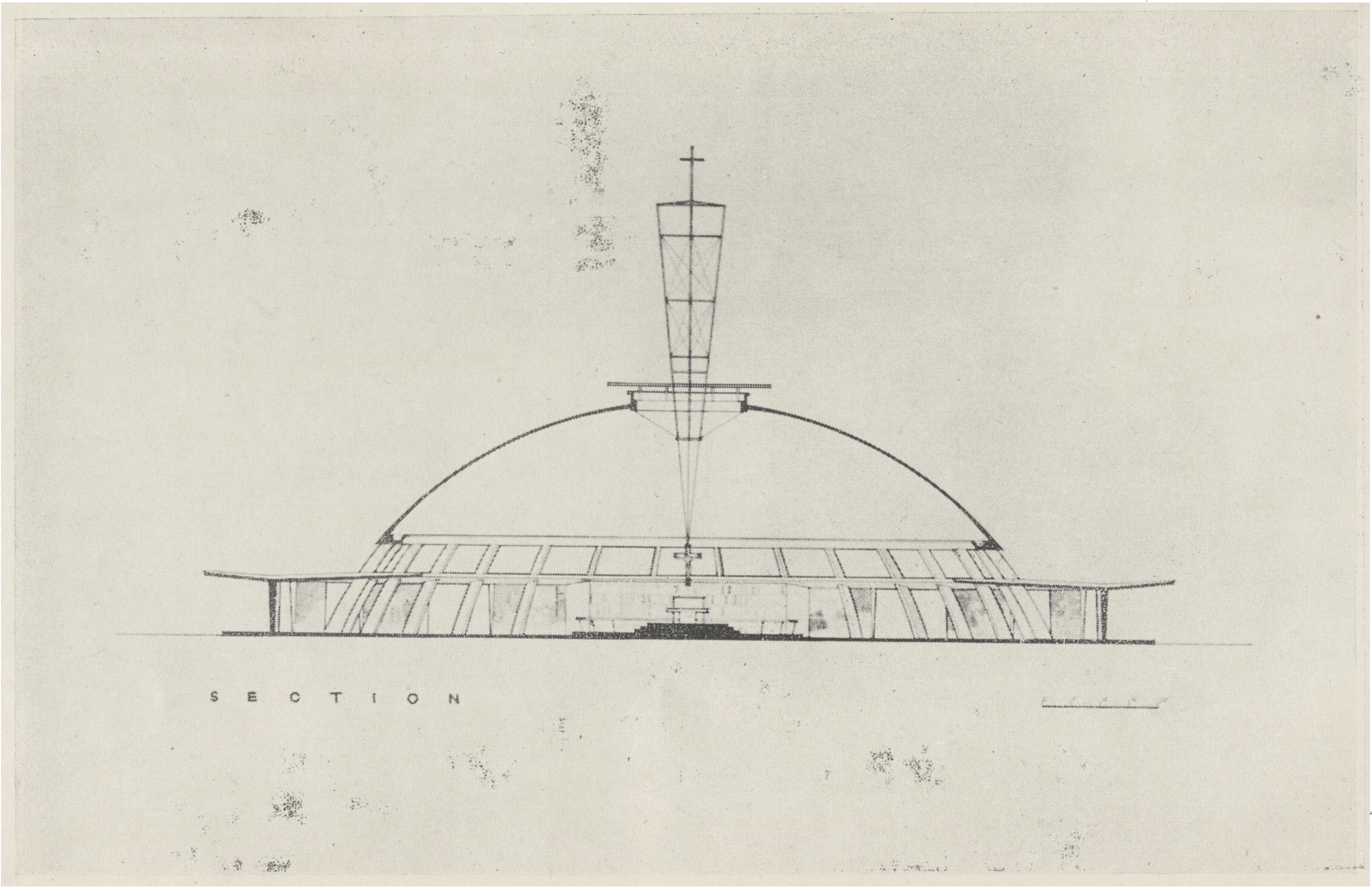 Photos of Church of the Holy Sacrifice in DE AYALA, FERNANDO ZÓBEL. “The Chapel of the Holy Sacrifice at the University of the Philippines.” Philippine Studies 5, no. 1 (1957): 1–8.